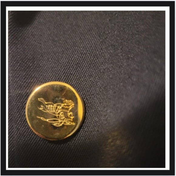 nwot Burberry Wool Blazer - Picture 4 of 6